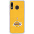 NBA Los Angeles Lakers Distressed Galaxy A20 Clear Case